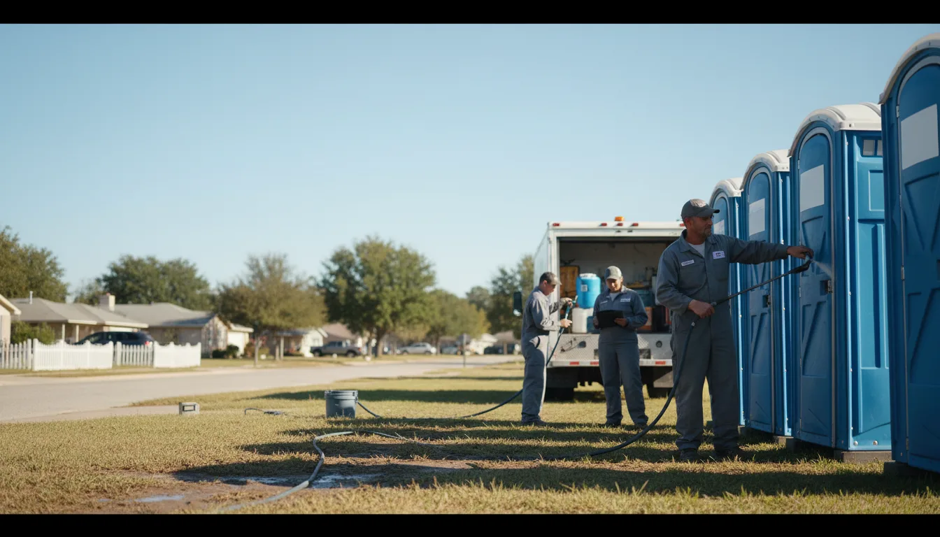 Long-Term Portable Toilet Rental in Ackerly, TX near me
